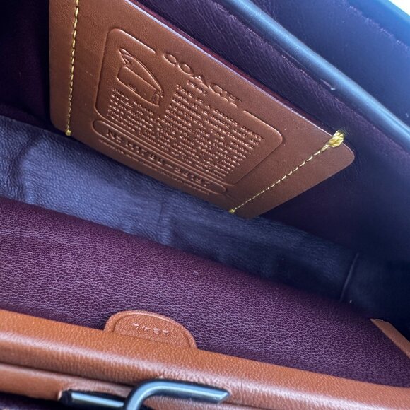 COACH Dinky with Crystal Tea Rose Crossbody Bag - Picture 8 of 9